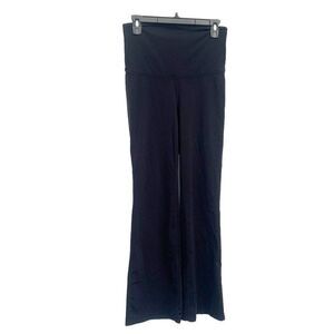 Athleta Size S Black Boot Cut Flare Fusion Pants Maternity 724815